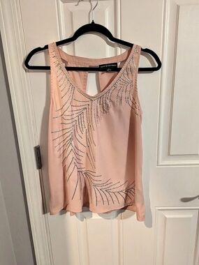 Rock & Republic Embellished Tank Top Pink - Size XS - Like New - Clubwear, Rave